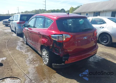 2013 Ford C-Max Hybrid Sel from USA, damaged, VIN 1FADP5BU1DL520924